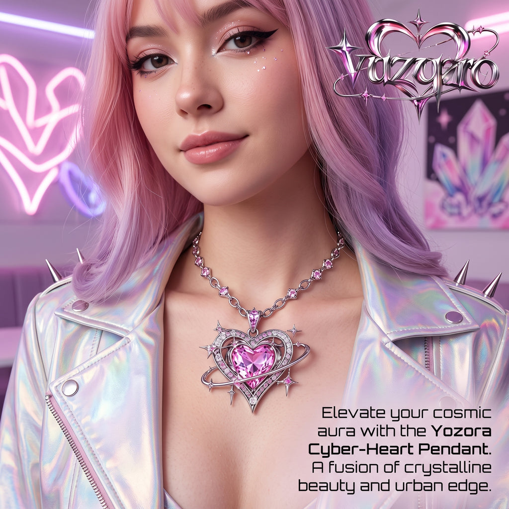 Heart Star Statement Necklace